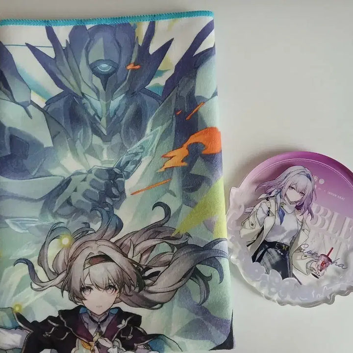 [BUNJANG] Honkai: Star Rail Gong Cha Coaster + Honkai: Star Rail Kuji Prize H Bandi Towel / 붕스 공차 코스터 + 붕스 쿠지 H상 반디 타올