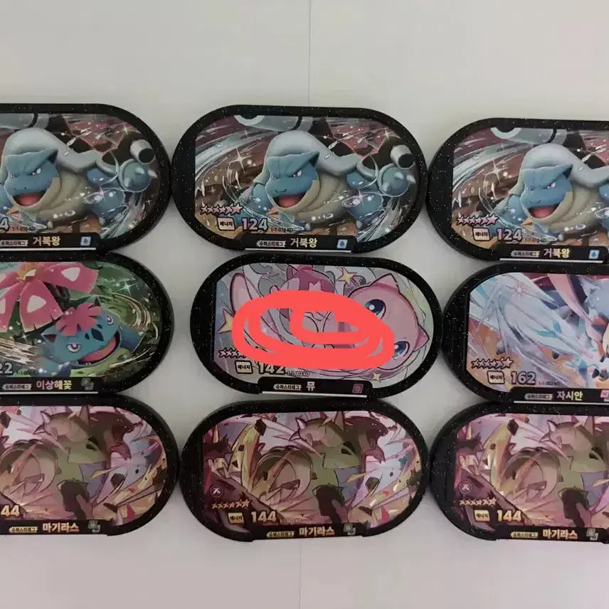 [BUNJANG] Pokemon Tag Stars Figures - Blastoise, Venusaur, Tyranitar, Mew, Zacian / 포켓몬 태그스타 판매 교환 거북왕 이상해꽃 마기라스 뮤 자시안