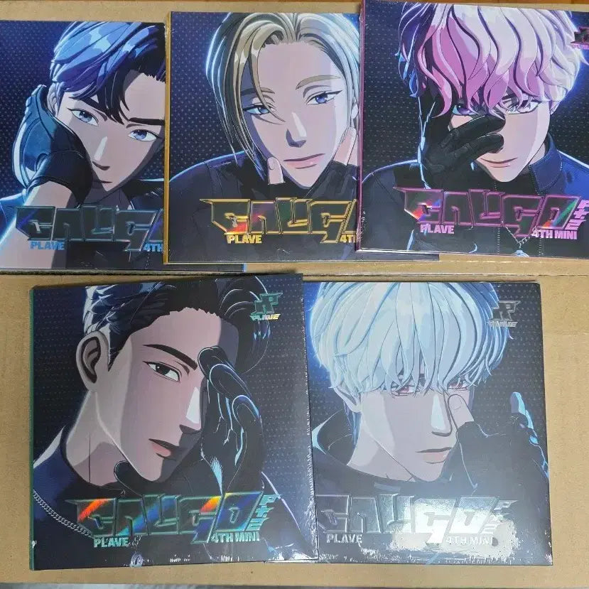[BUNJANG] PLAVE Caligo 2 ID Pass Bundle Set / 플레이브 칼리고 2 아이디패스 1세트 5개 미개봉