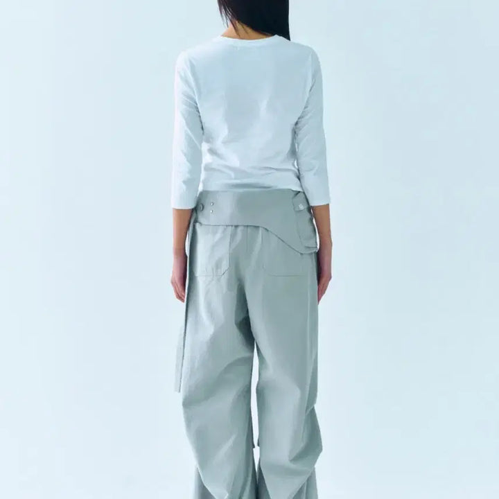 [SOLD OUT] (급처, 새상품)뚜오미오 WASHED BELT BAG PANTS