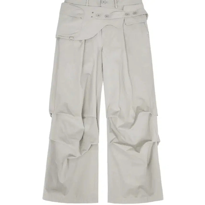 [SOLD OUT] (급처, 새상품)뚜오미오 WASHED BELT BAG PANTS