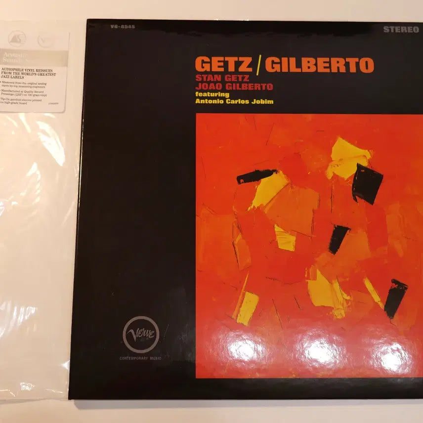 [BUNJANG] Stan Getz / Joao Gilberto Getz / Gilberto Acoustic Sounds LP / [LP] Getz / Gilberto (Acoustic Sounds)