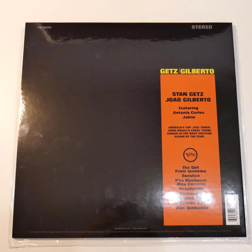[BUNJANG] Stan Getz / Joao Gilberto Getz / Gilberto Acoustic Sounds LP / [LP] Getz / Gilberto (Acoustic Sounds)