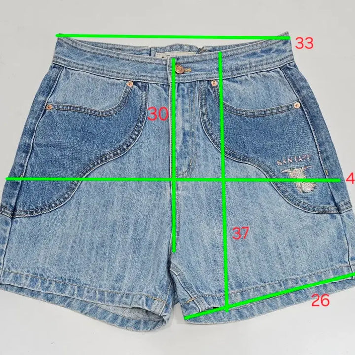 [BUNJANG] Thursday Island Vintage Denim Shorts / 써스데이아일랜드 빈티지 데님 팬츠 반바지