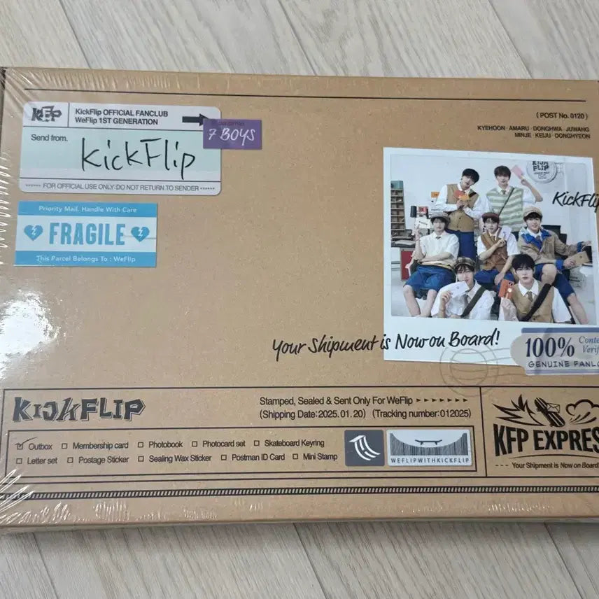 [SOLD OUT] 킥플립 위플립 1기 키트 미개봉