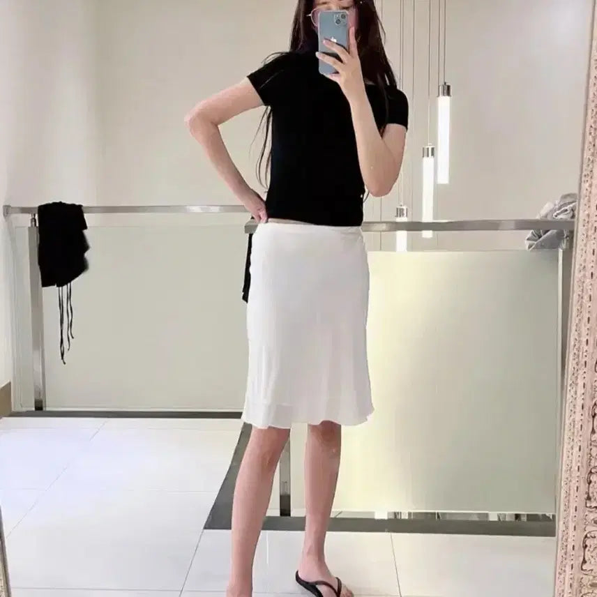 [BUNJANG] Boite Naturel Lowell Skirt / (새상품) 보떼나뛰렐 자체제작 로웰 스커트 lowell skirt 발레