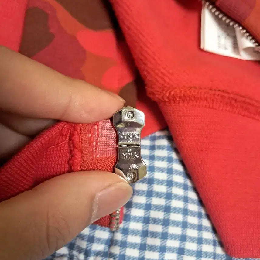 [BUNJANG] BAPE Shark Hoodie Red S / 베이프 샤크후드 적계 레드 s 급처합니다