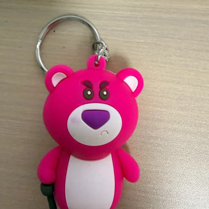 [BUNJANG] Disneyland Paris Lotso Bear Keychain / 파리 디즈니랜드 랏소베어 키링