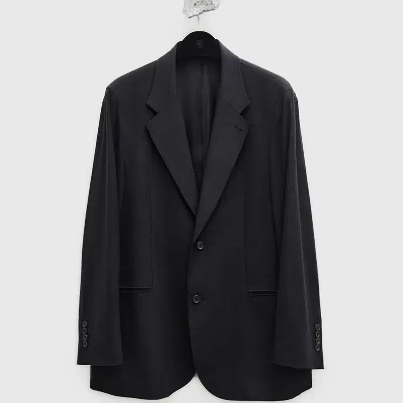 [BUNJANG] Youth Silk Tailored Blazer Jacket / 유스 실크넵 테일러드 블레이저 자켓