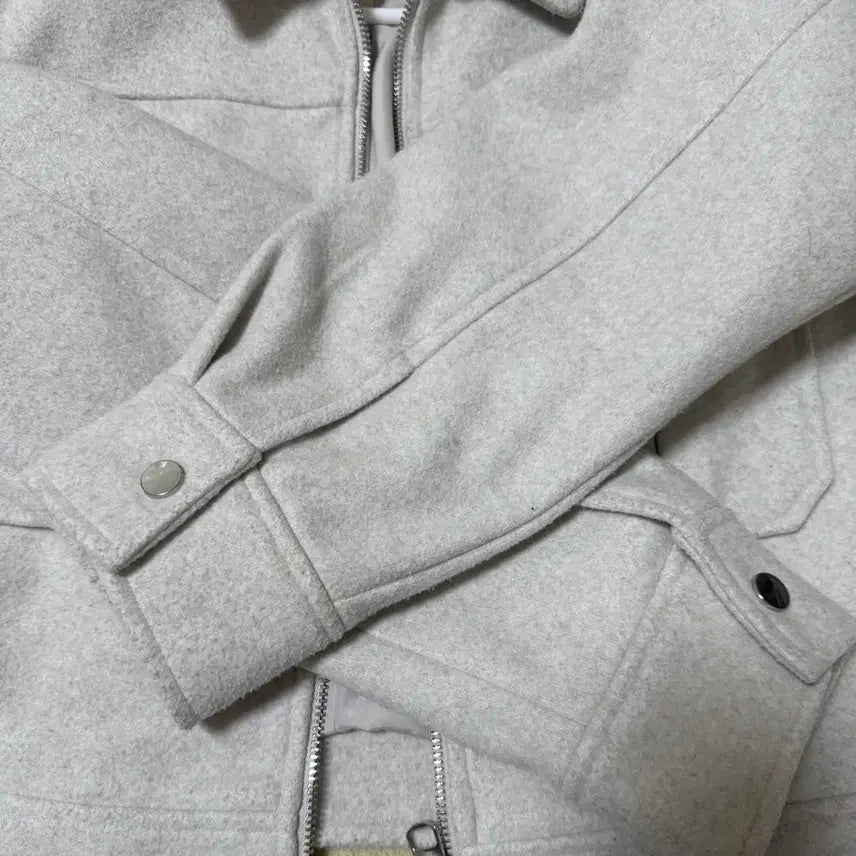 [BUNJANG] ZARA Back Melange Jacket / 자라 ZARA 백멜란지 자켓