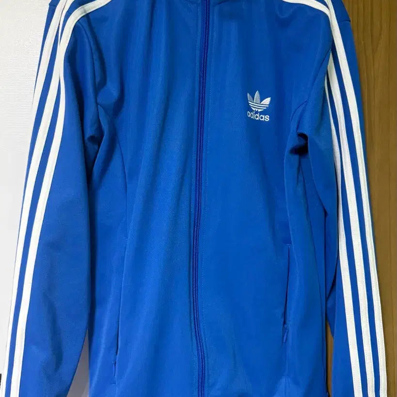 [BUNJANG] Adidas Firebird Track Top Blue Jersey / 아디다스 파이어버드 트랙탑 블루 져지