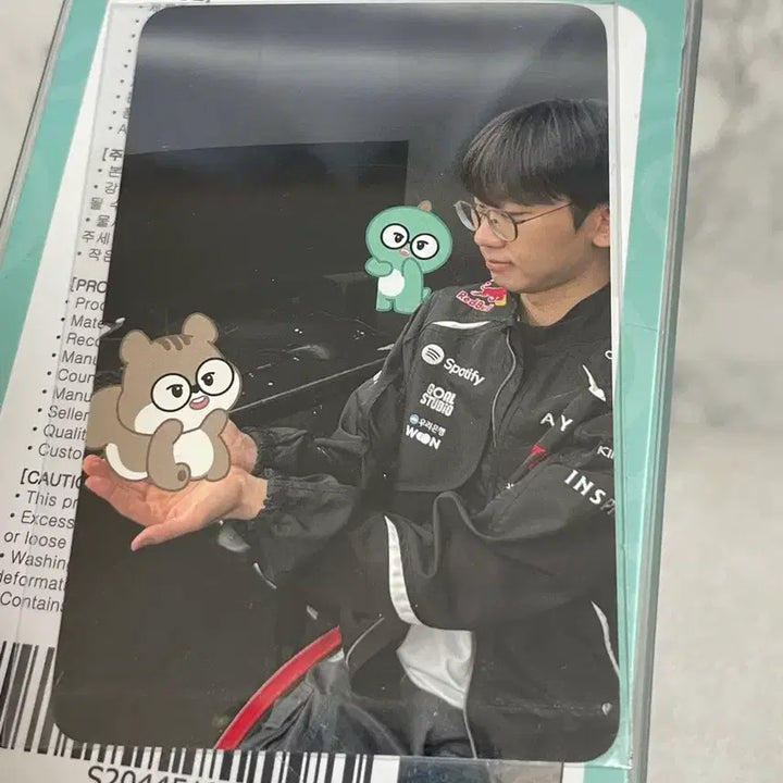 [SOLD OUT] T1 Other Friends 도란 인형 키링 + 포토카드