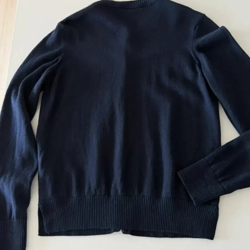 [SOLD OUT] 메종키츠네 폭스헤드 네이비 가디건