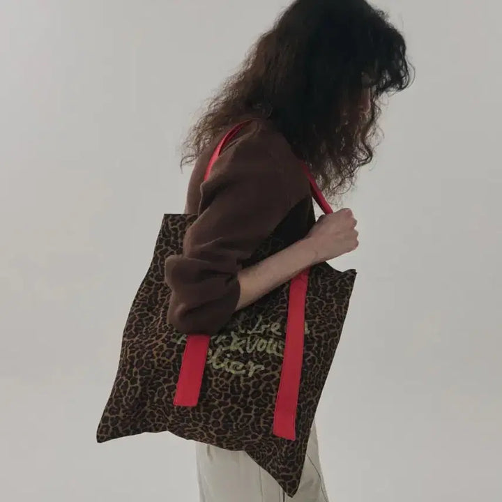 [BUNJANG] Re:read Leopard Eco Bag / [새상품] 리드리드 레오파드 에코백