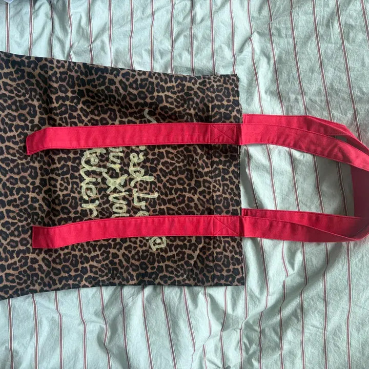 [BUNJANG] Re:read Leopard Eco Bag / [새상품] 리드리드 레오파드 에코백
