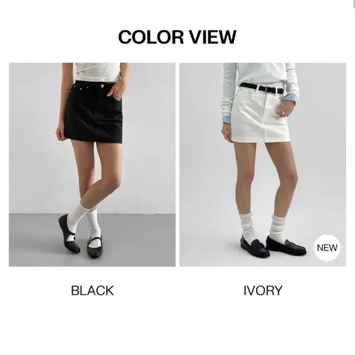 [BUNJANG] Black Up Torrance Cotton Mini Skirt / 블랙업 [MADE] 토런스 코튼 미니스커트