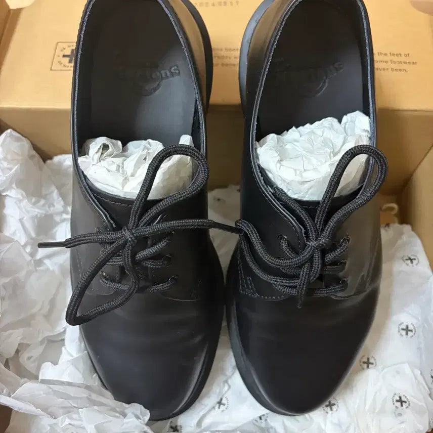 [BUNJANG] Dr. Martens 1461 Mono Black UK7 Shoes / 닥터마틴 1461 모노블랙 Uk7