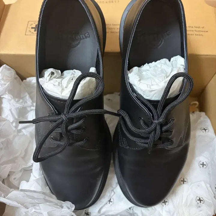 [BUNJANG] Dr. Martens 1461 Mono Black UK7 Shoes / 닥터마틴 1461 모노블랙 Uk7