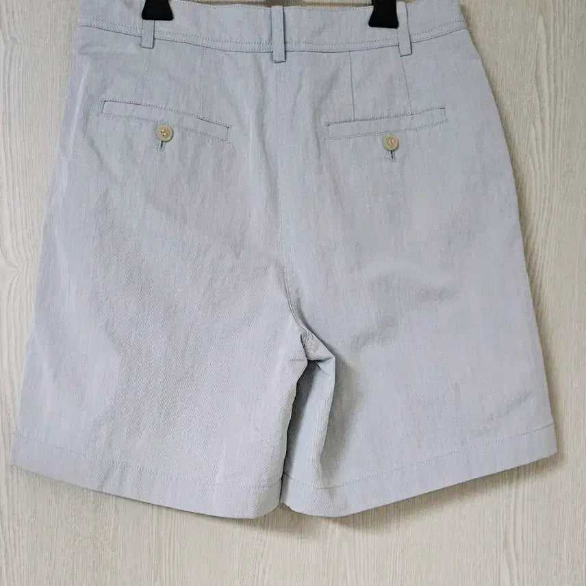 [SOLD OUT] M 핀턱반바지 스판 소라