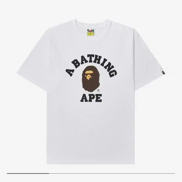 [BUNJANG] BAPE Arch Logo T-shirt XXL White / 정품 베이프 아치 로고 반팔 티셔츠 XXL 화이트 새상품 무료배송