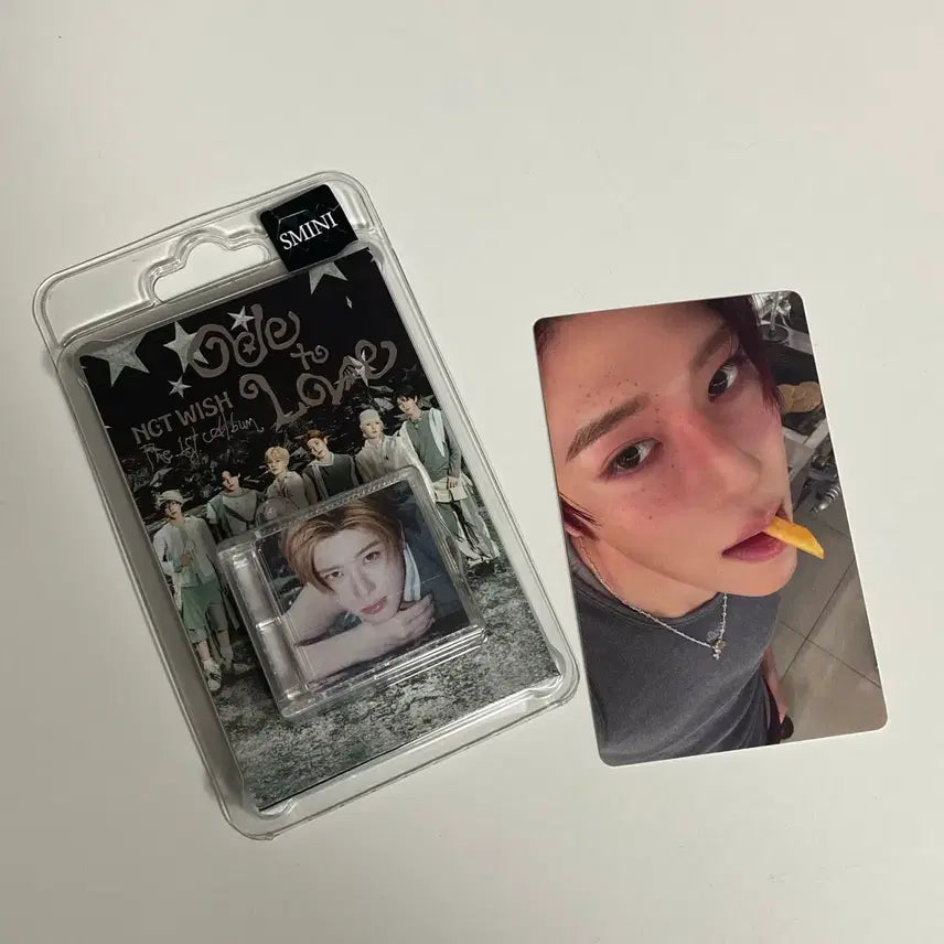 [SOLD OUT] [당일발송] 엔시티 위시 오드투러브 시온 스미니, 위버스 포카