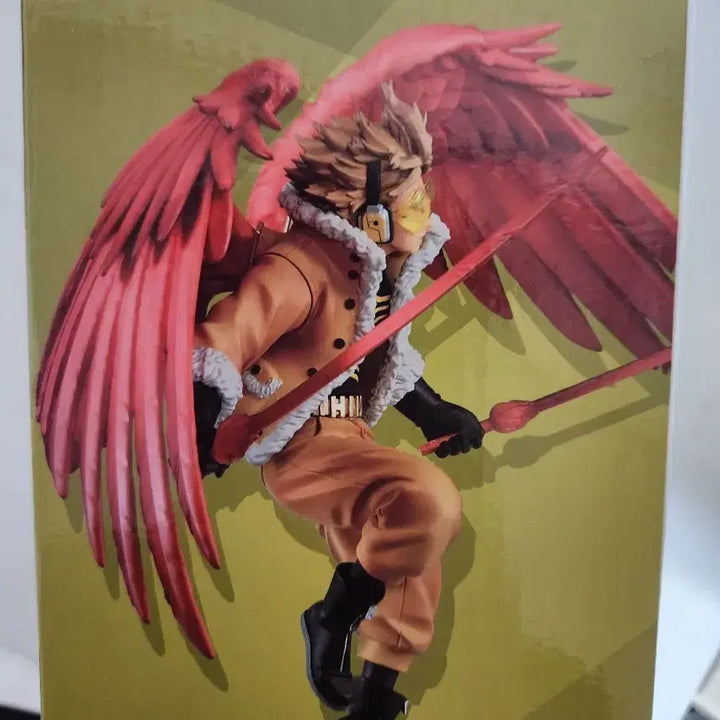 [BUNJANG] My Hero Academia Hawks G Prize Figure &amp; Towel Set (Sealed) / 미개봉 택포 7.5 나히아 제일복권 호크스 G상 피규어,타올 세트