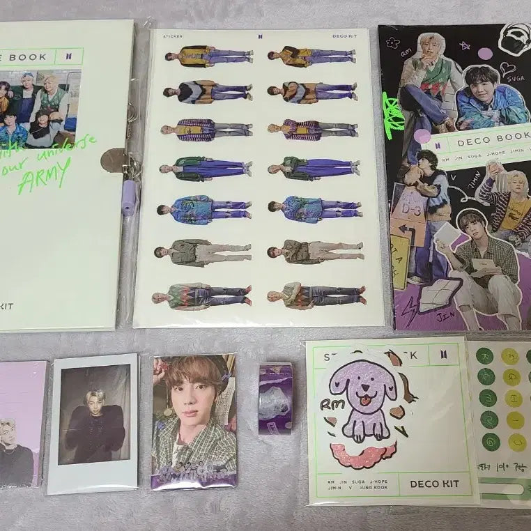 [BUNJANG] BTS 2020 Deco Kit Bundle Set / (절판) BTS 방탄소년단 데코키트_풀박(마테 1개빼고)(택포)