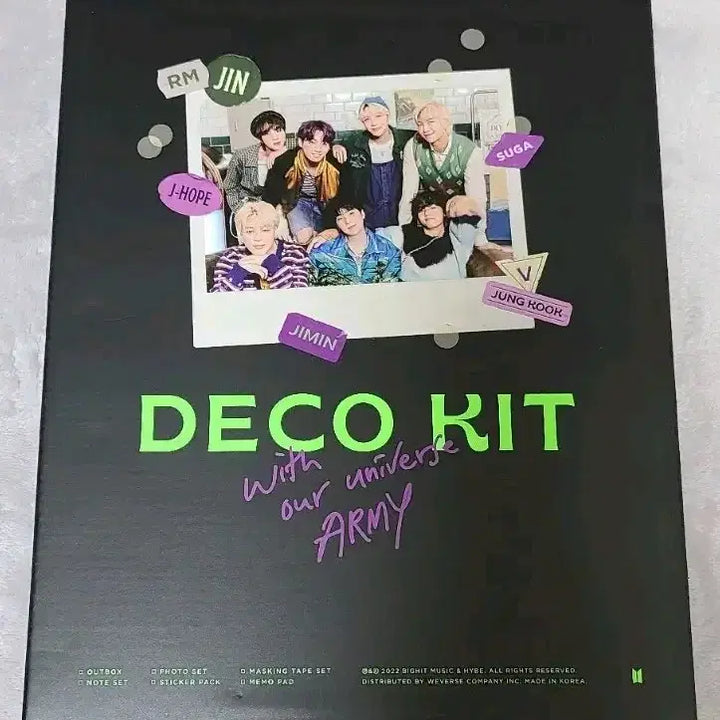 [BUNJANG] BTS 2020 Deco Kit Bundle Set / (절판) BTS 방탄소년단 데코키트_풀박(마테 1개빼고)(택포)