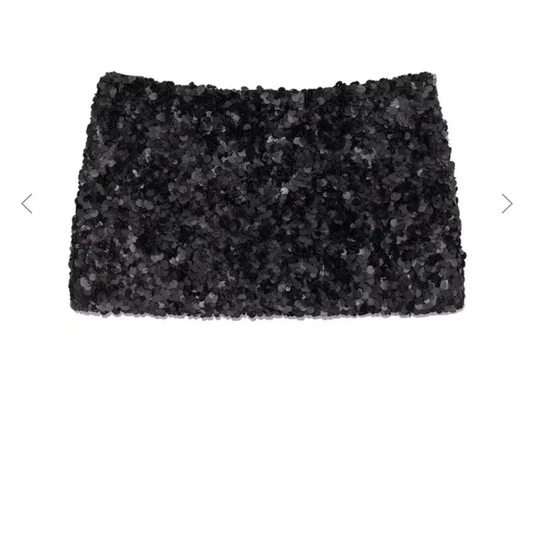 [BUNJANG] Glowny Twinkle Mini Skirt (Black) / 글로니 TWINKLE MINI SKIRT (BLACK) 새상품