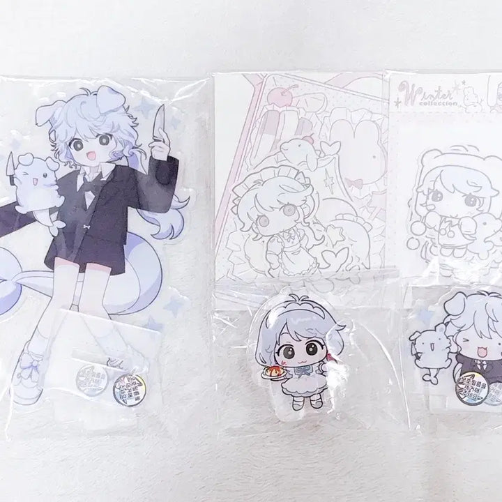 [BUNJANG] Geidamchulgeun (GyeChul) Lee Sung Hae Acrylic Stand, Corotto Sticker, and Photocard Set / 괴담출근 괴출 이성해 위주 아크릴 스탠드 코롯토 스티커 비공굿