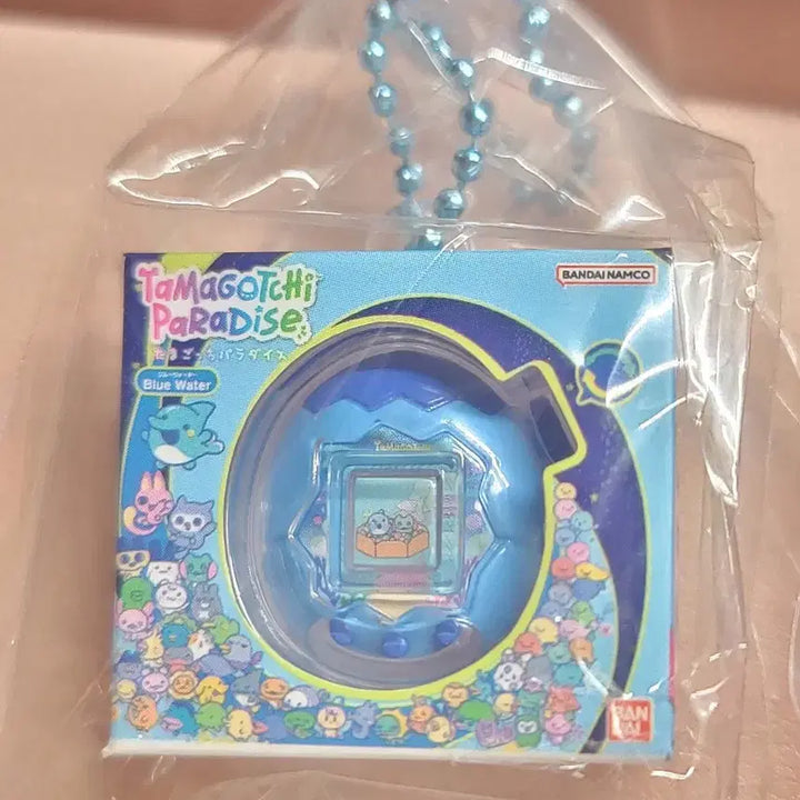 [BUNJANG] Bandai Tamagotchi Paradise Keychain Pink/Blue Bundle Set / 반다이 다마고치 키링 파라다이스 핑크+블루+미개봉 랜덤깡 1봉지