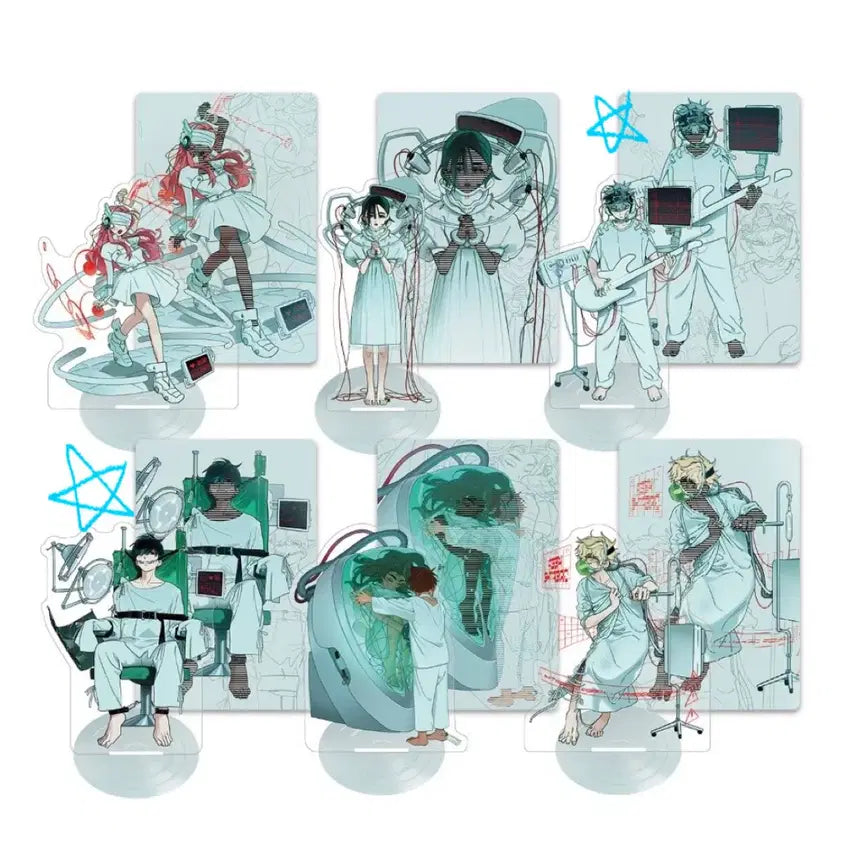 [BUNJANG] ATEEZ Alien Stage Ivan Teel Acrylic Stand Bundle Set / 에이스테 에일리언 스테이지 이반 틸 아크릴 스탠드 일괄 양도