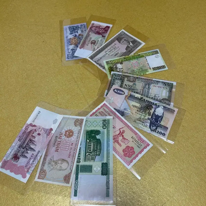 [BUNJANG] Foreign Banknotes Collection / 일괄 미사용 수집품 외국지폐 해외지폐