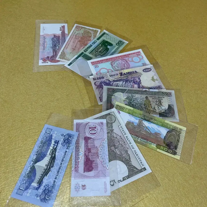 [BUNJANG] Foreign Banknotes Collection / 일괄 미사용 수집품 외국지폐 해외지폐