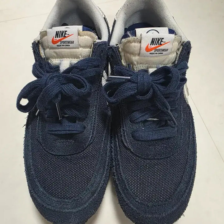 [BUNJANG] Nike x Sacai x Fragment LDWaffle Blackened Blue (265mm) / 나이키 x 사카이 x 프라그먼트 LD와플 블랙큰드 블루 265mm