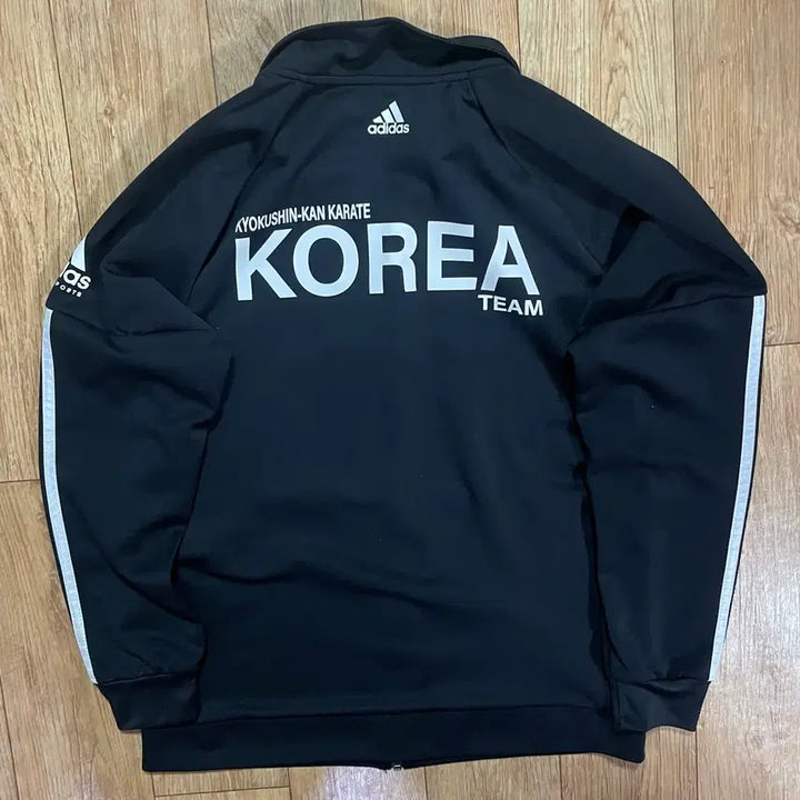 [BUNJANG] Adidas Korea Taegeukgi Track Top Black Jacket / 아디다스 코리아 태극기 트랙탑 져지 블랙 자켓 집업