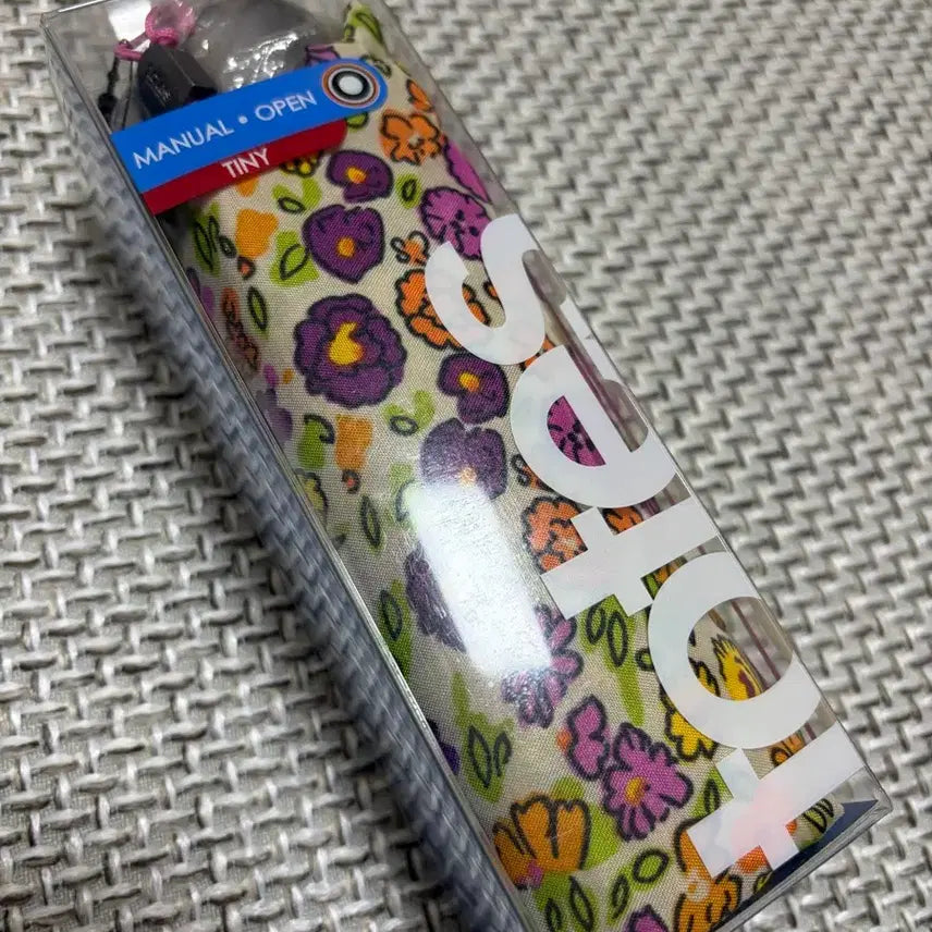 [BUNJANG] Totes Flower Pattern Mini Umbrella / Totes 토스 플라워  패턴 미니 우산