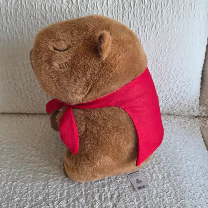[BUNJANG] Hero Capybara Plush Doll 40cm / 히어로 카피바라 인형 대형 40cm