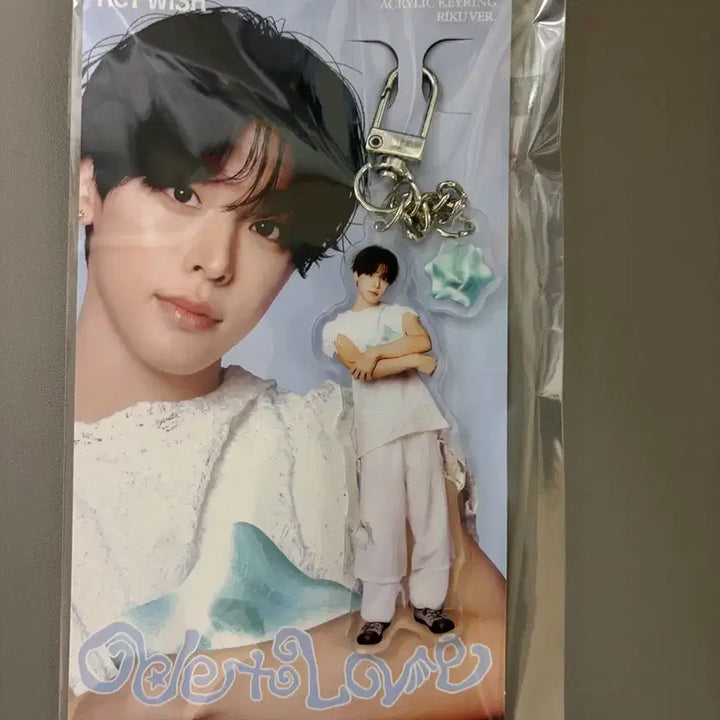 [SOLD OUT] 리쿠 오드투러브 팝업 아크릴 키링 리쿠 키링