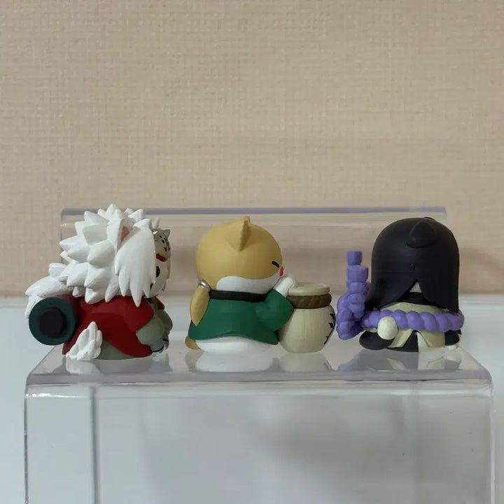 [SOLD OUT] 나루토 냐루토 메가캣 전설의 3닌 지라이야 츠나데 오로치마루 피규어 세트