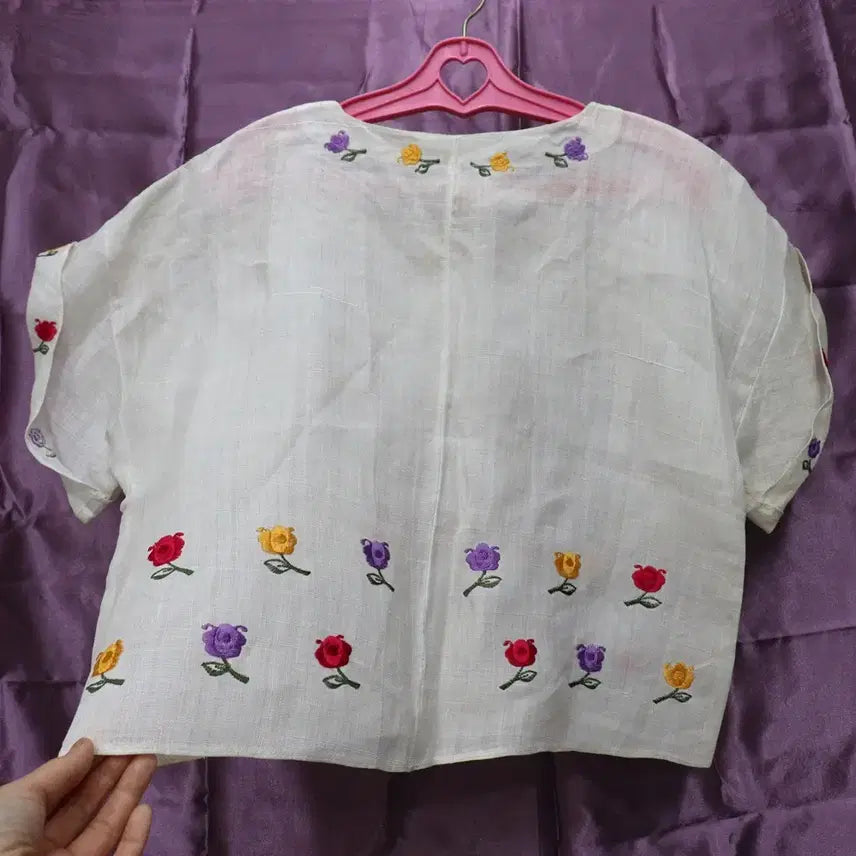 [BUNJANG] Natural Mosi Linen Shirt / 여성 모시셔츠 천연모시100 모시블라 77 L 천연모시옷/예119