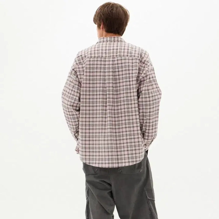 [BUNJANG] Leh.abb Oversize Check Shirt L / (상태 좋음/사이즈표o) 르아브 오버사이즈 체크 셔츠 L