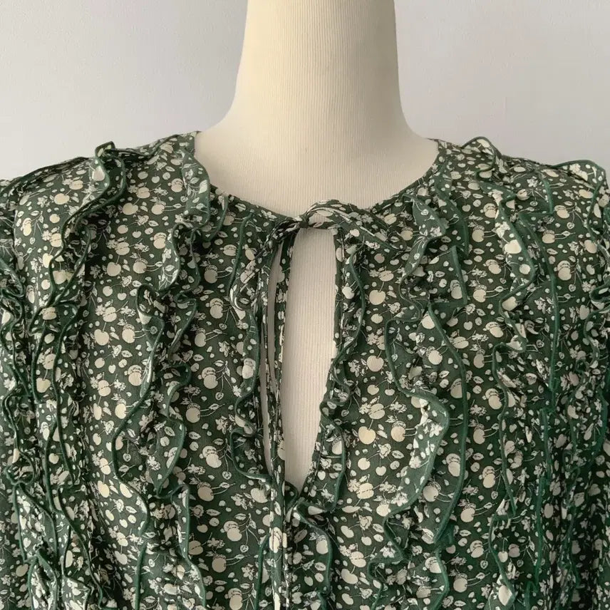 [BUNJANG] APC Floral Pattern Midi Dress / APC 원피스 플라워 패턴 55