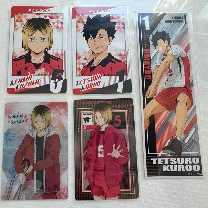 [BUNJANG] Haikyu Nekoma Kenma Kuroo Bundle Set / 하이큐 네코마 켄마 쿠로오 지류(일괄