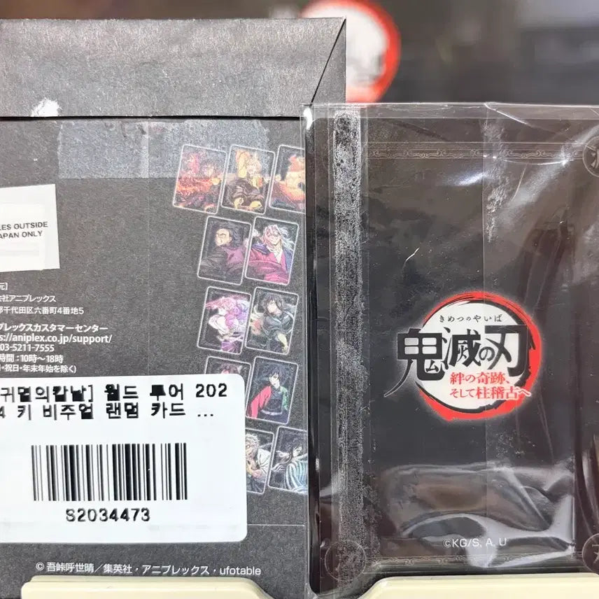 [SOLD OUT] 귀멸의칼날 2024월드투어 한정판 시노부 카드