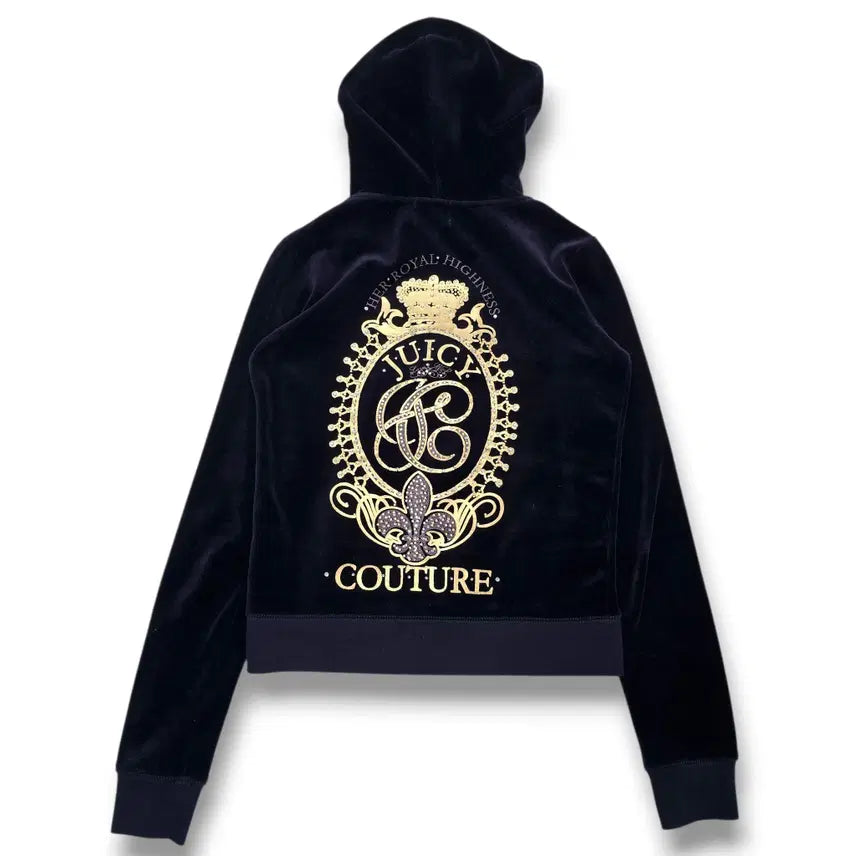 [BUNJANG] Juicy Couture Navy Velvet Set / M Juicy Couture 네이비 벨벳 셋업