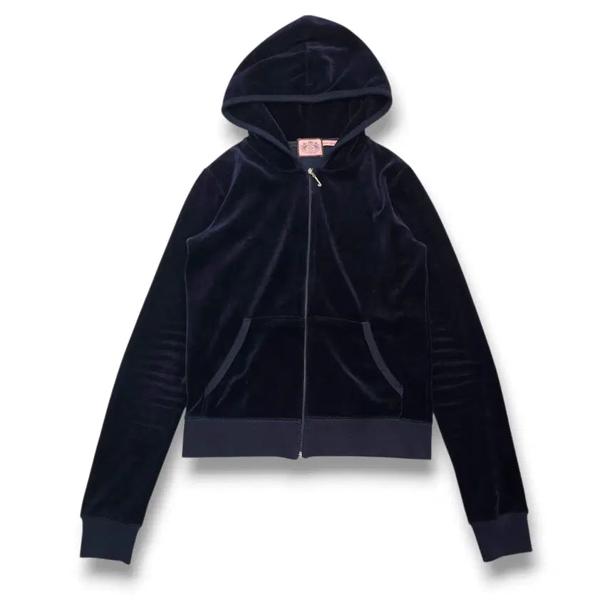 [BUNJANG] Juicy Couture Navy Velvet Set / M Juicy Couture 네이비 벨벳 셋업