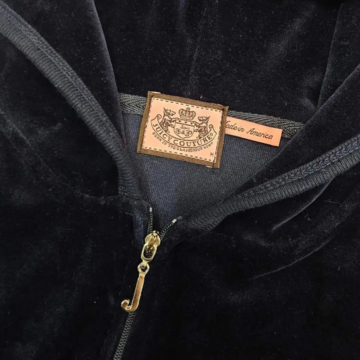 [BUNJANG] Juicy Couture Navy Velvet Set / M Juicy Couture 네이비 벨벳 셋업