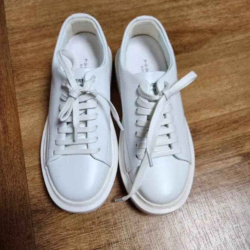 [BUNJANG] P-31 Oversole Black Label Sneakers / P-31오버솔 블랙라벨35/230키높이 5.5센티<속굽>