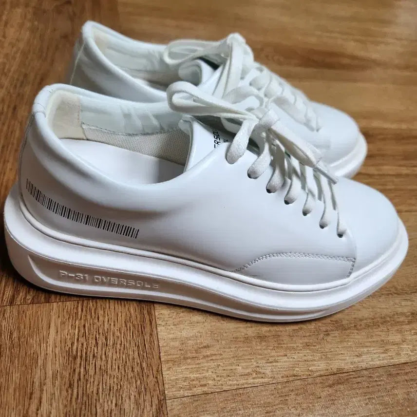 [BUNJANG] P-31 Oversole Black Label Sneakers / P-31오버솔 블랙라벨35/230키높이 5.5센티<속굽>